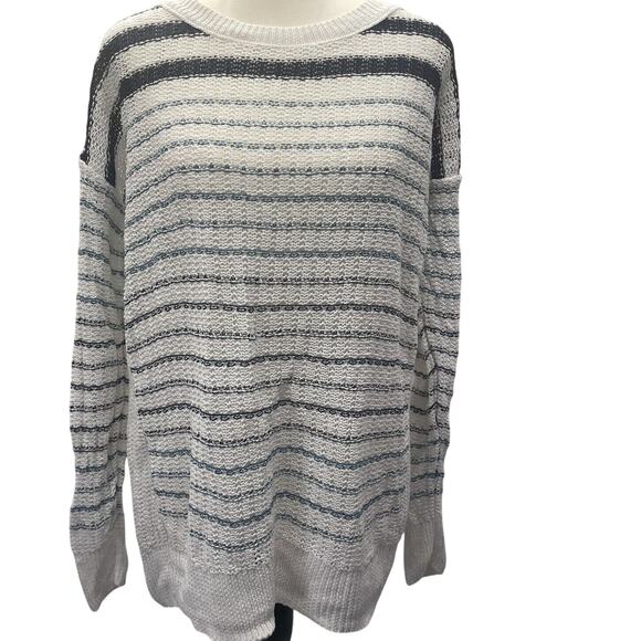 Ann Taylor Woman’s Medium Knit Sheer Lightweight Sweater Beachy - Picture 1 of 4